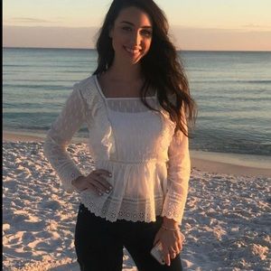 princess polly ruffled top